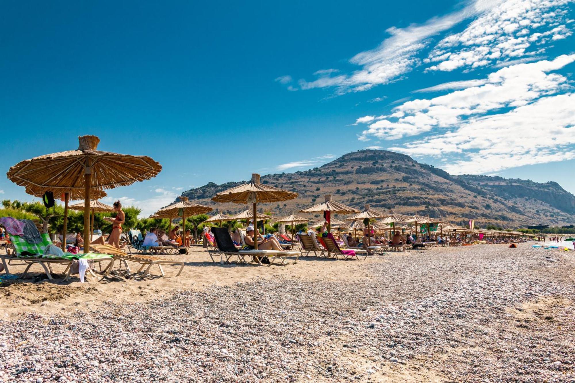 Sun Beach Lindos Lartos Exterior photo